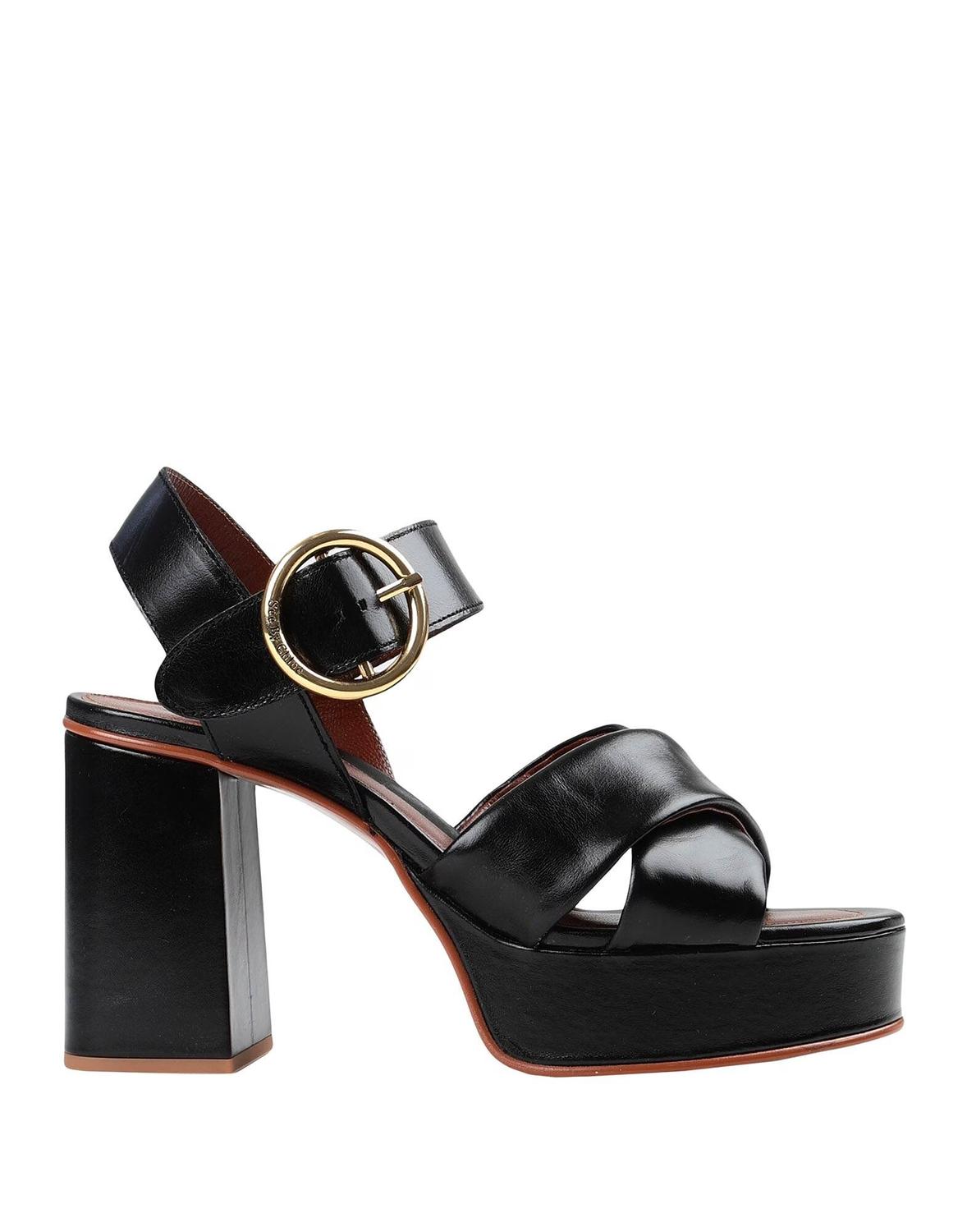 Сандалии See By Chloé, черный