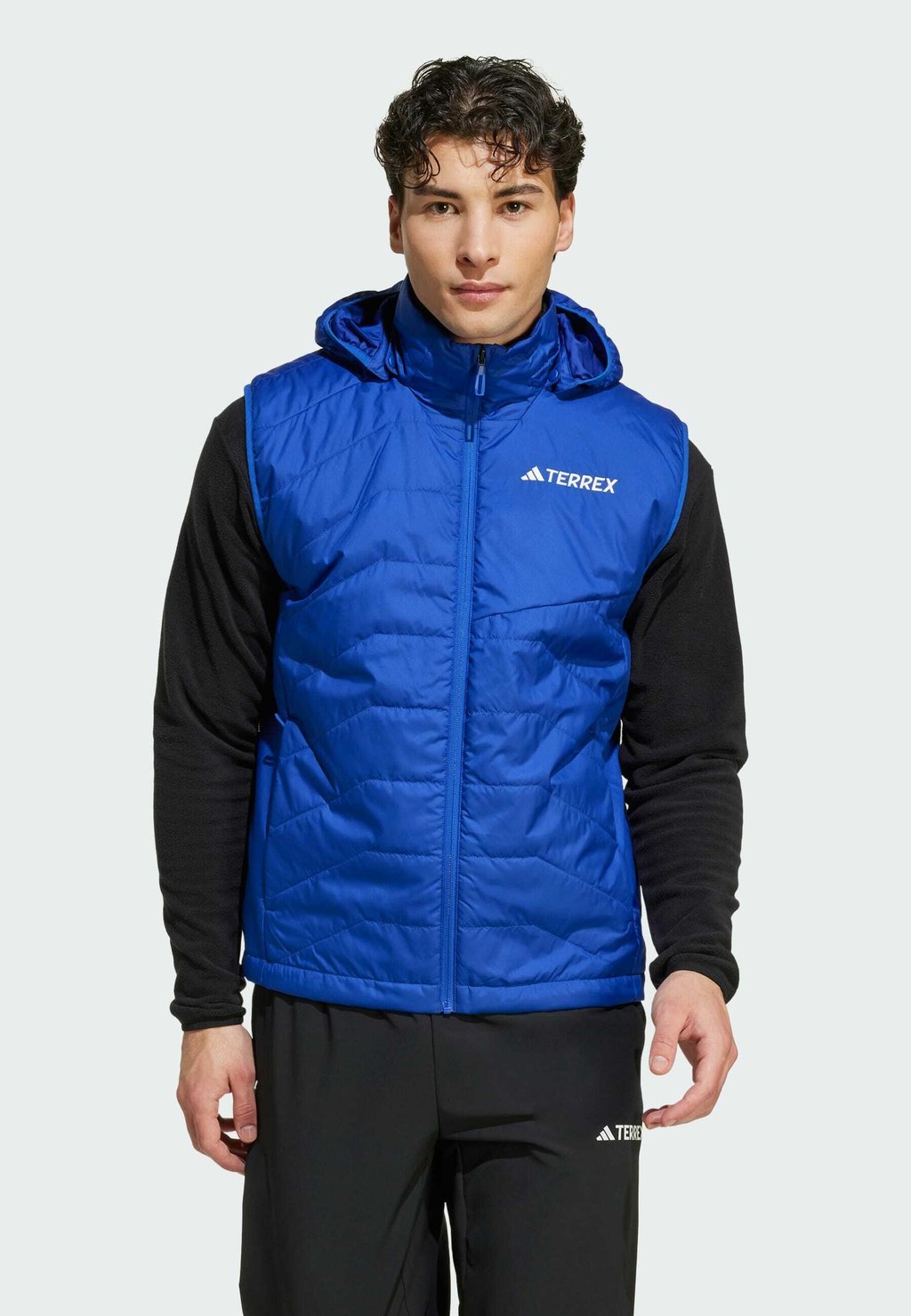 

Жилет MULTI CLIMAWARM INSULATED HOODED Adidas Sportswear, синий