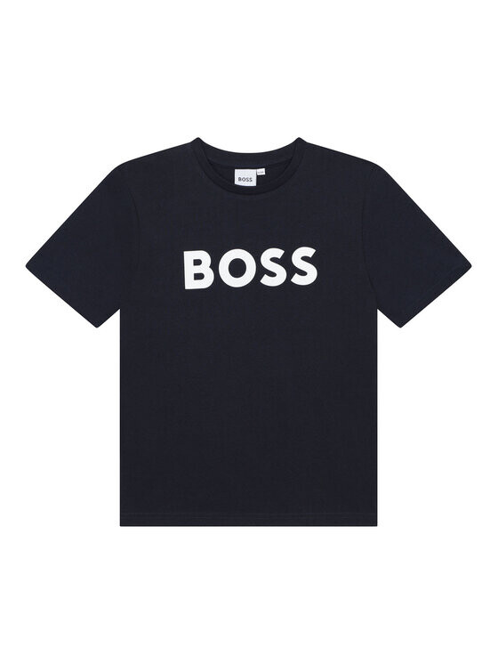 

Футболка стандартного кроя Boss, синий