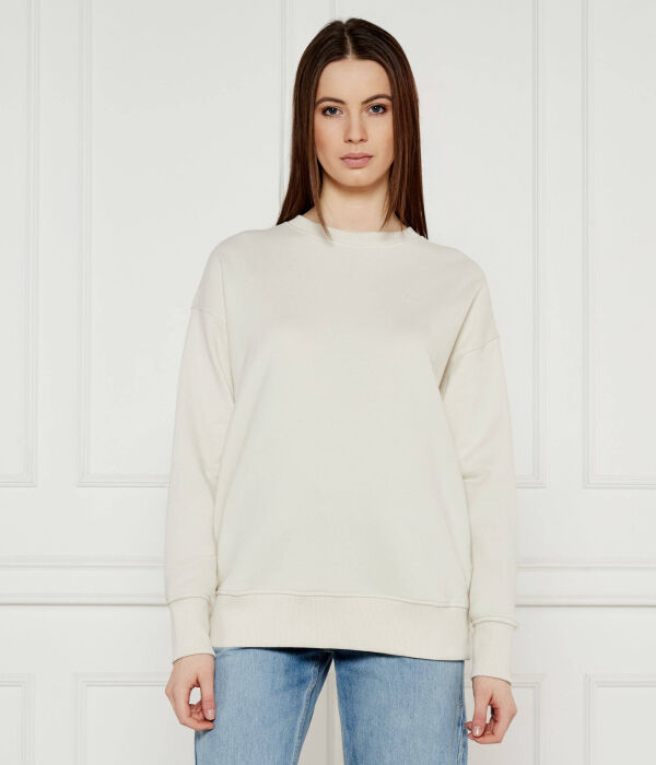 

Свитер c_eteia_5 Oversize fit Boss Orange, экрю