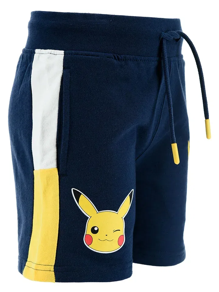 Спортивные шорты, свободный крой, Pokémon, темно-синий — фото 2