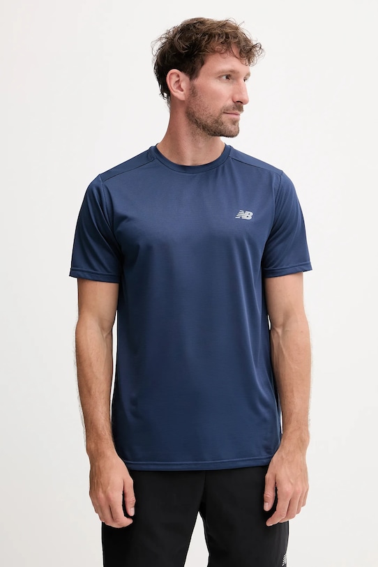 

Футболка для тренировок New Balance, темно-синий