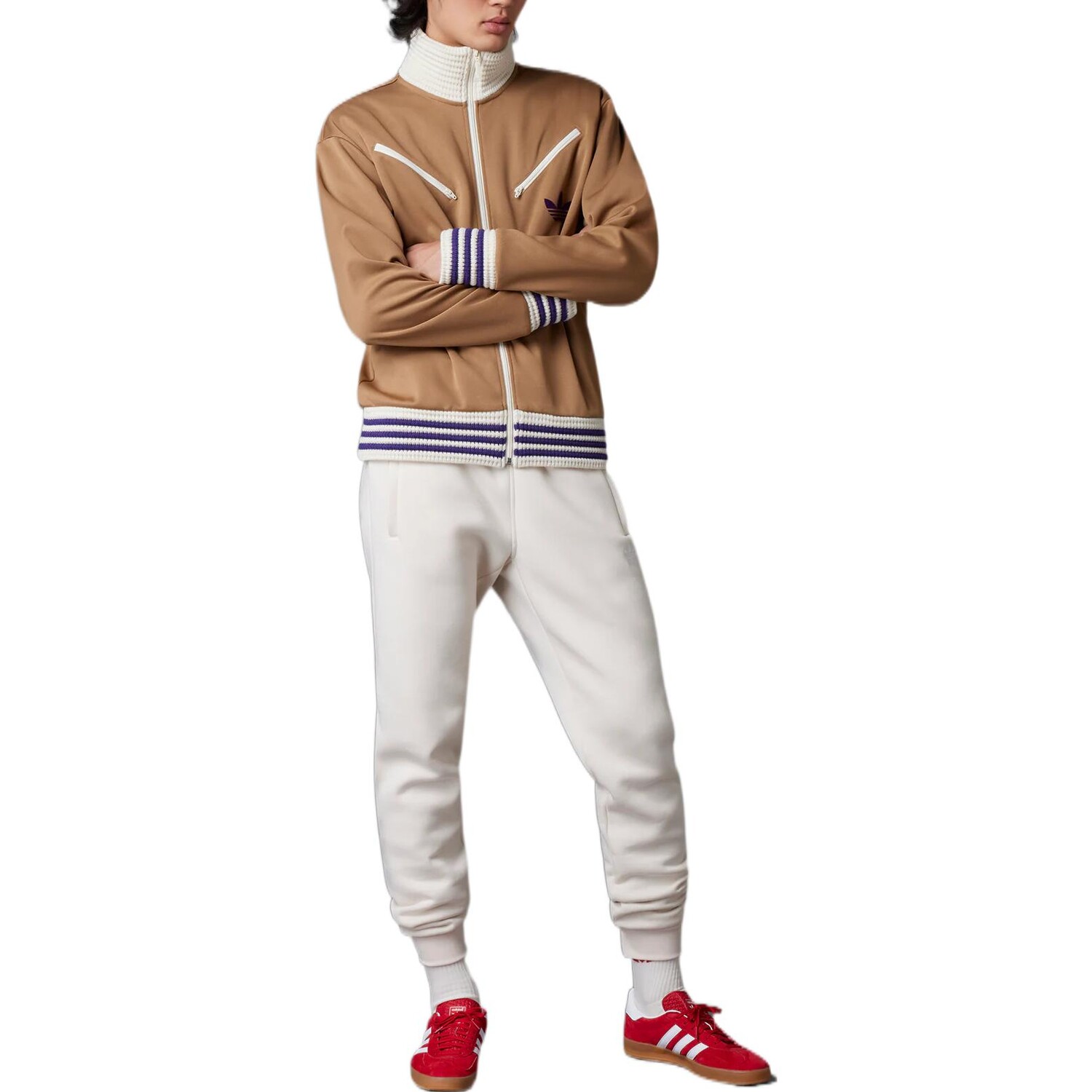 

Мужская куртка Adidas Originals, цвет Brown