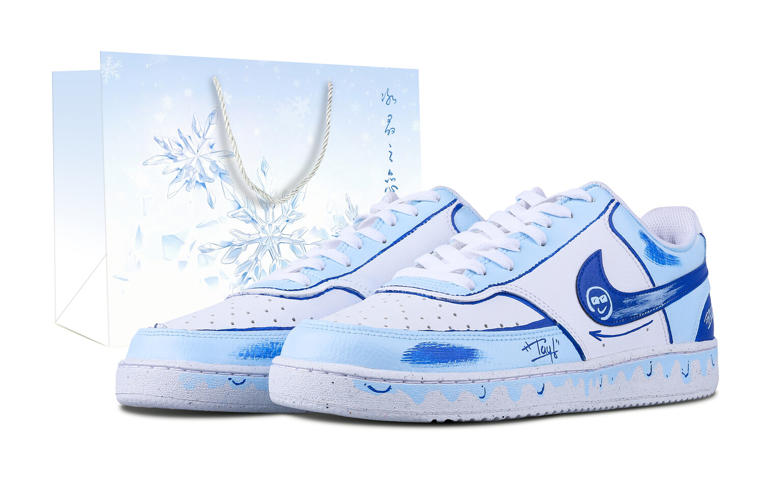 

Мужские кроссовки для скейтбординга Nike Court Vision 1, White