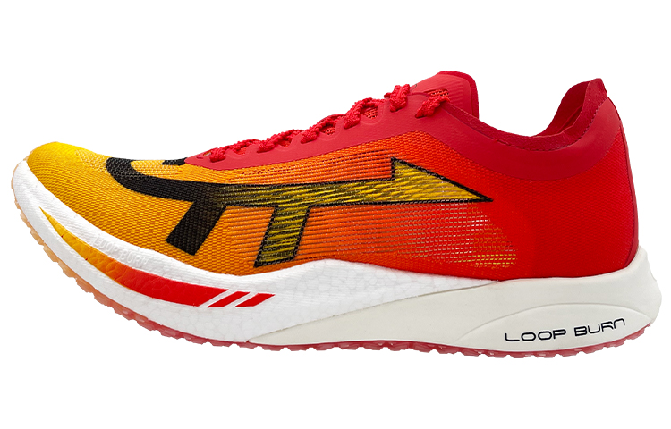 

LOOP BURN 100pro 4.0 Дышащие низкие кроссовки с полноразмерной карбоновой пластиной унисекс Chasing Flame Orange, цвет Chasing Flame Orange