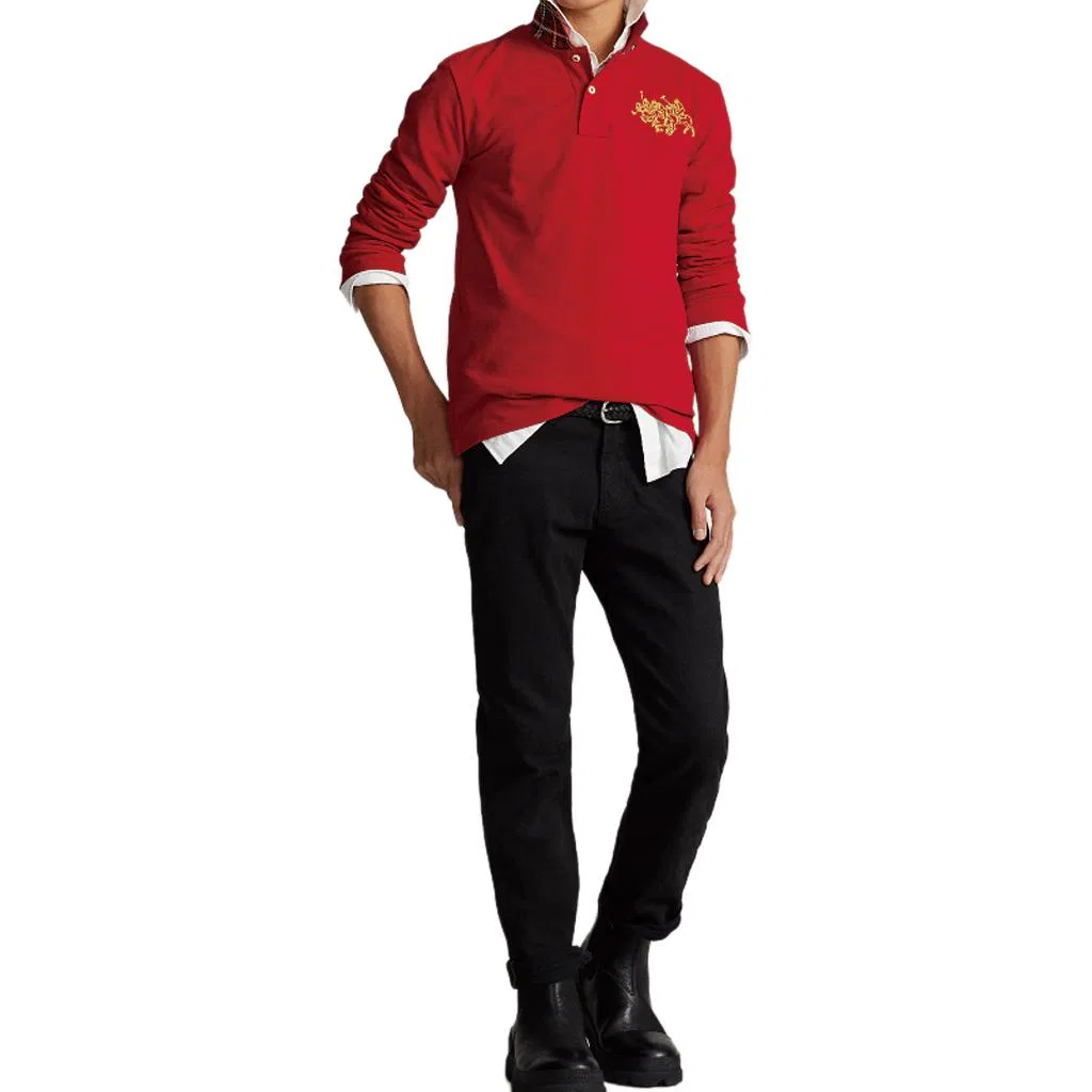 Футболка SS24 Red Kids' Polo Ralph Lauren — фото 4