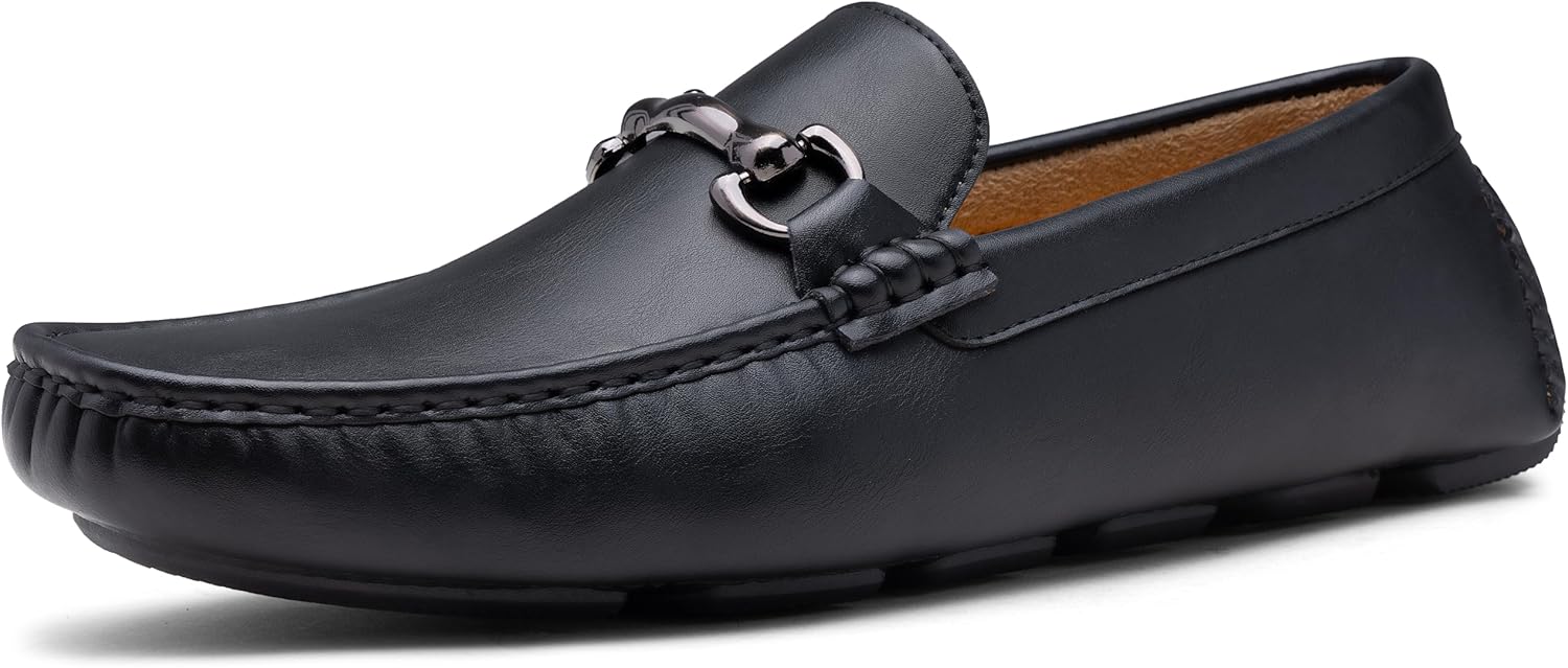 

Мужские лоферы Vostey, слипоны, водительские лоферы, повседневные лоферы для мужчин, черный