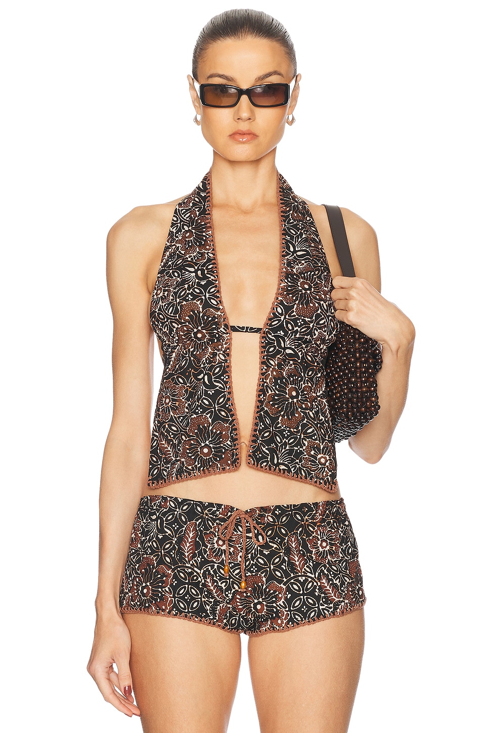 

Batik Crochet Топ Akoia Swim, Tua