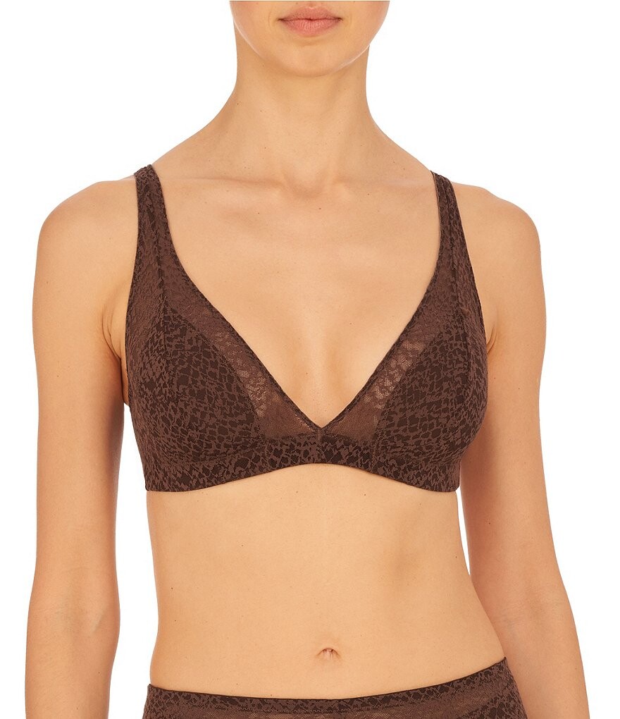 

Natori Pretty Smooth: разглаживающий бюстгальтер без косточек, коричневый
