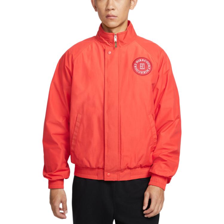 

Nike Мужская куртка Оранжевые Красные Воротник-стойка Умеренная степень детализации Другие