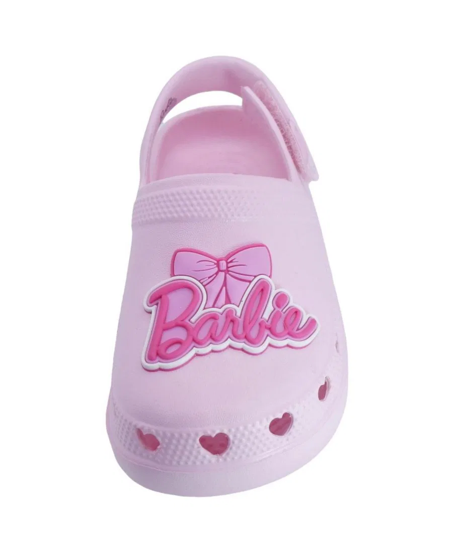 Детские сабо из ЭВА с регулируемым ремешком Barbie, розовый — фото 3