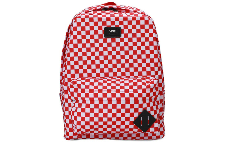 

Рюкзак из полиэстера обычный унисекс красно-белый Vans
