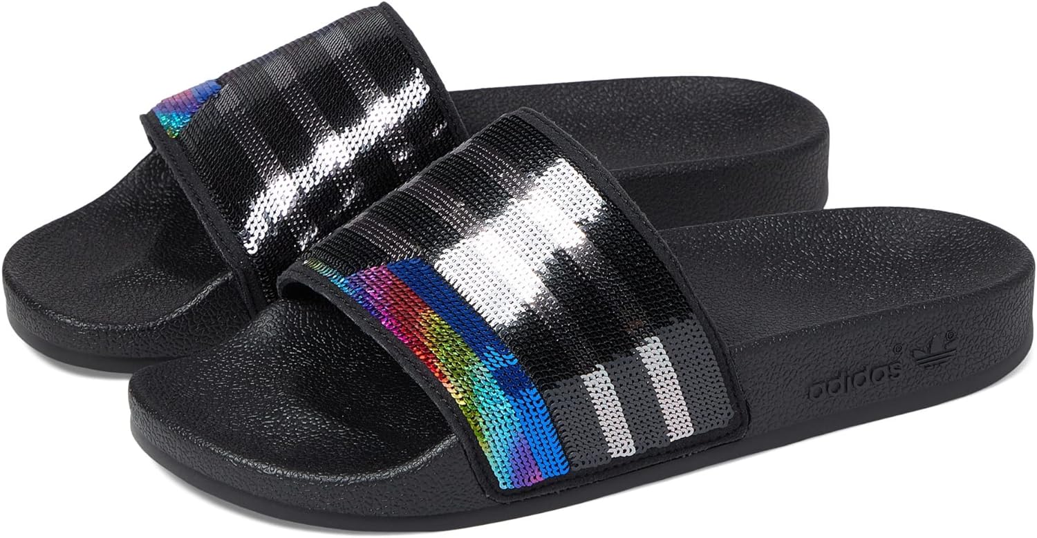 

Шлепанцы adidas унисекс-детские Adilette, черный