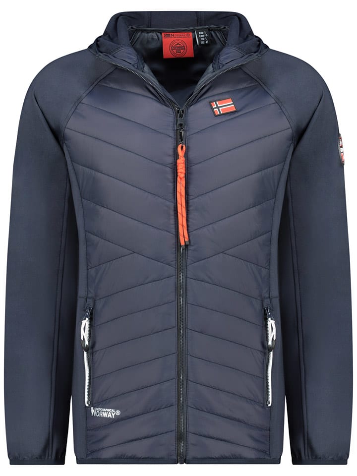 

Куртка переходная Тролло темно-синего цвета Geographical Norway