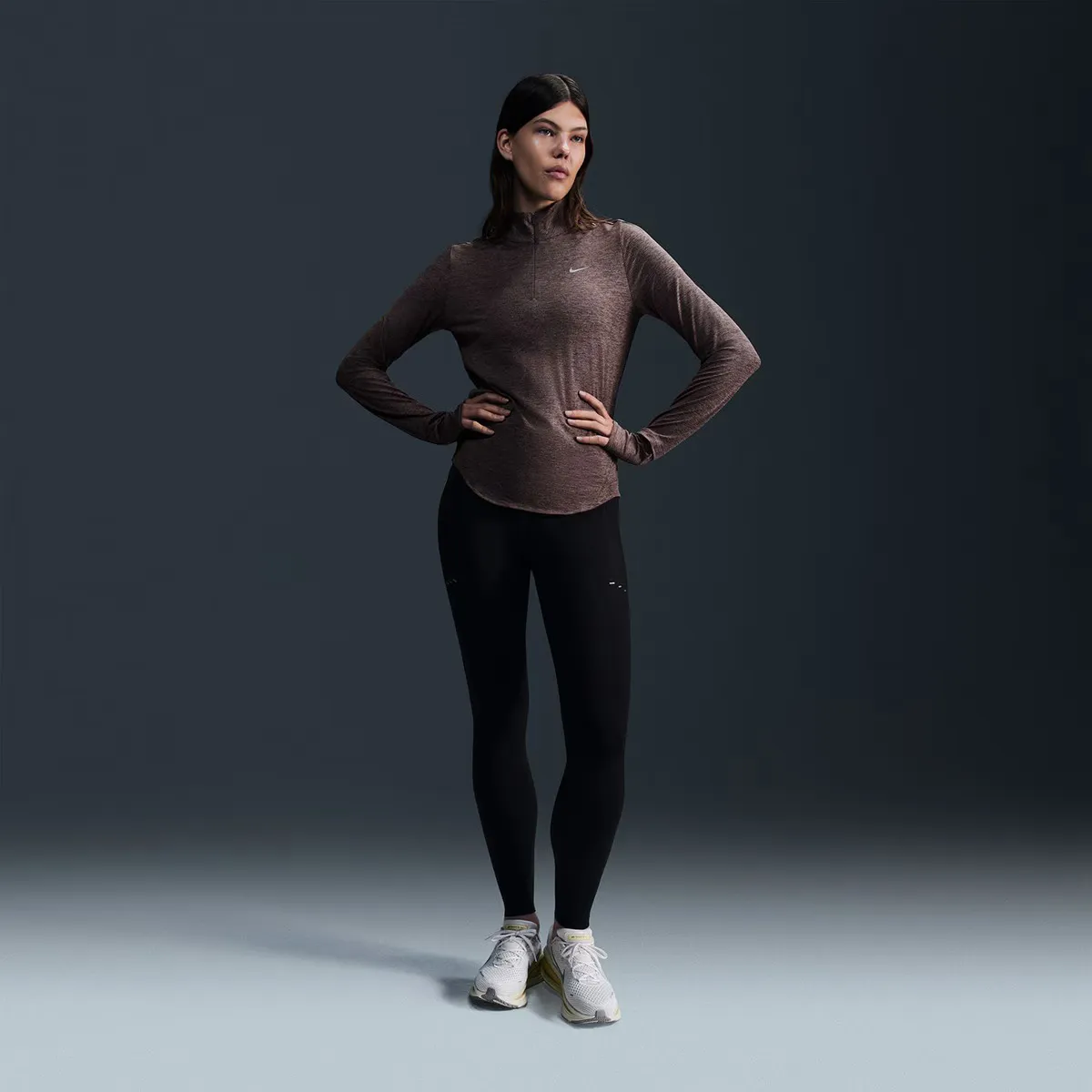 

Женские колготки Swift Nike, чёрный