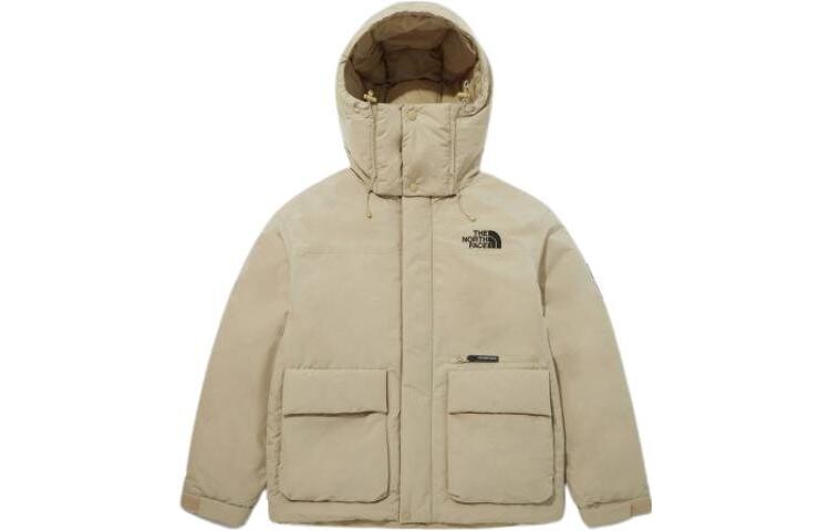 

Пуховик унисекс хаки The North Face, хаки