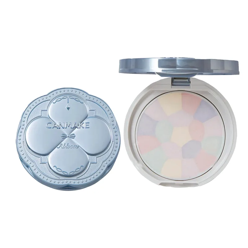 CANMAKE Летний лимитированный пуховка для пудры Cotton Candy Natural, Abloom #01 Lavender — фото 3