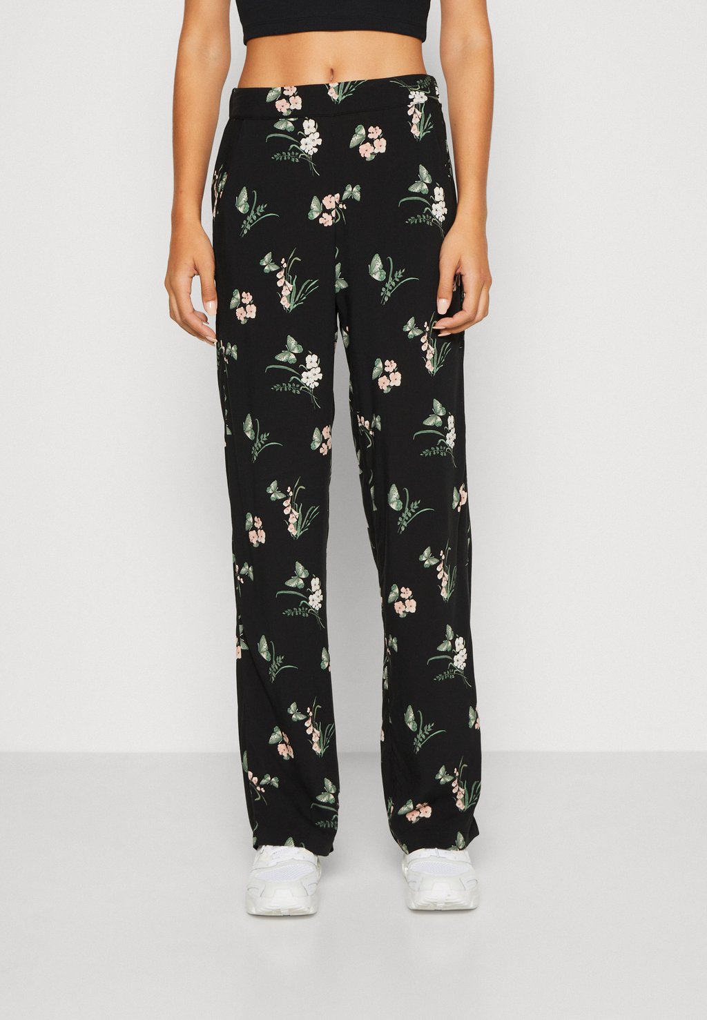 

Брюки Vero Moda, черный Vmeasy Wide Pant, черный