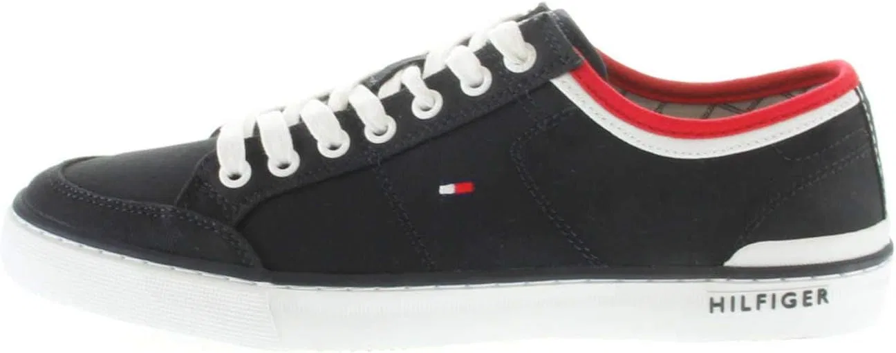 Мужские текстильные кроссовки Tommy Hilfiger Core Corporate, Blue Midnight 403 — фото 3