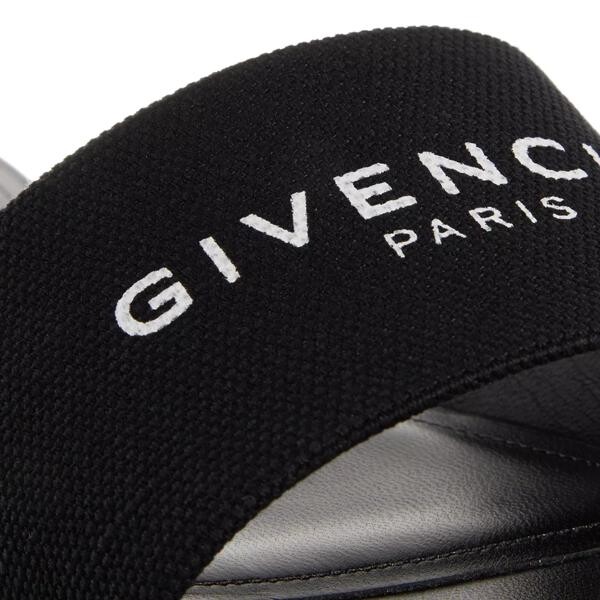 Туфли 4g flat sandal Givenchy, черный — фото 3