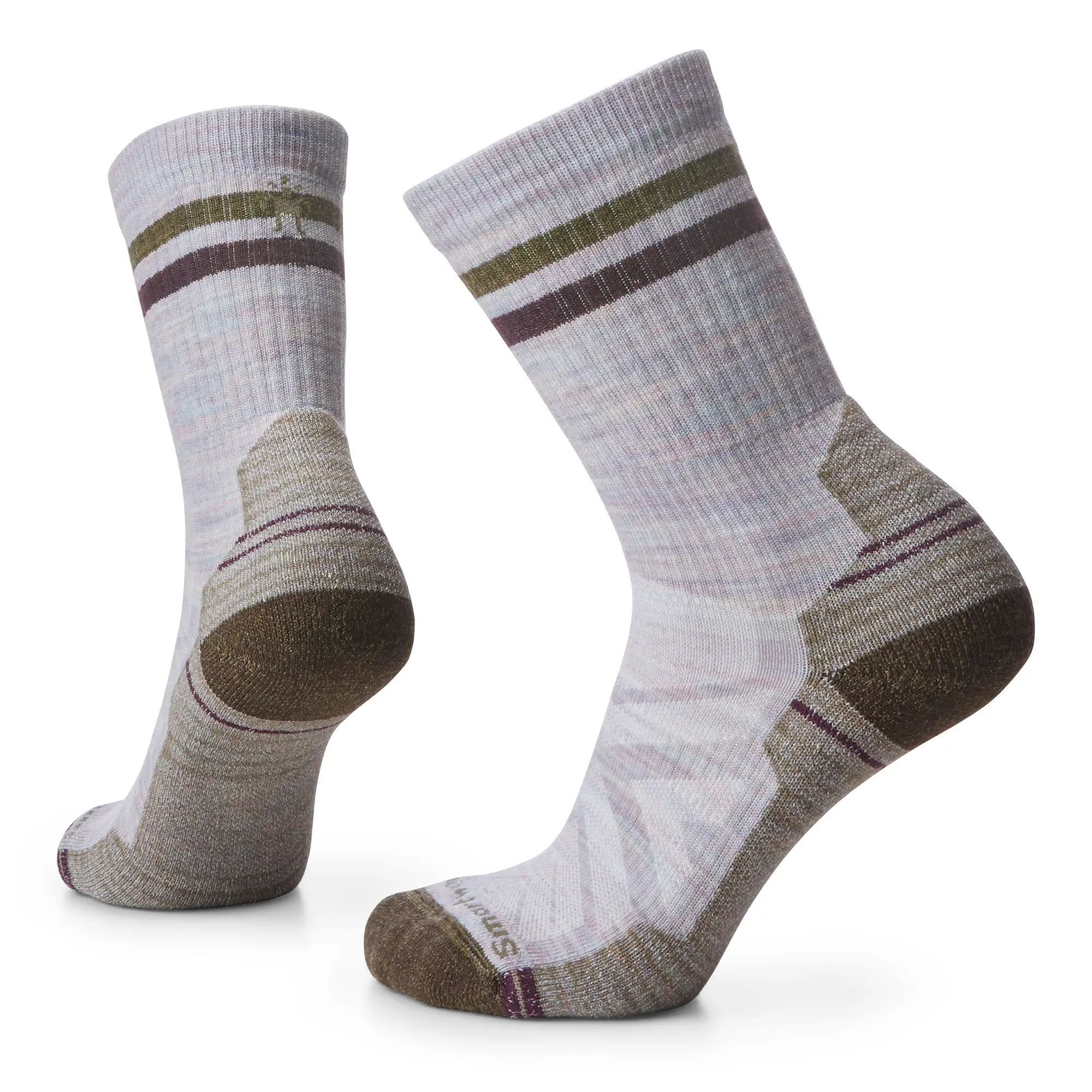 

Женские полосатые носки для походов Hike Tube. Smartwool, Purple Eclipse