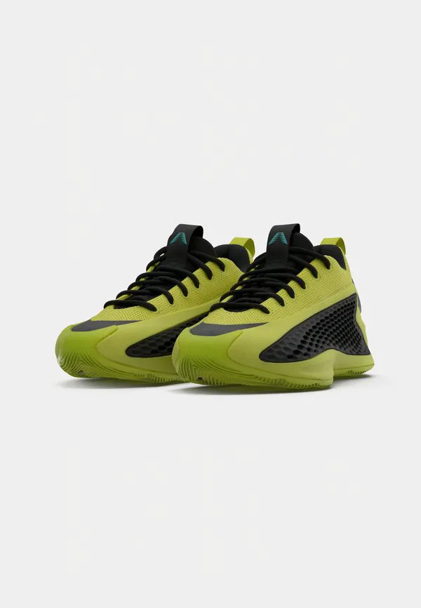 Баскетбольные кроссовки anthony edwards 1 унисекс Adidas Performance, Preloved Lime/Core Black/Pure Teal — фото 3
