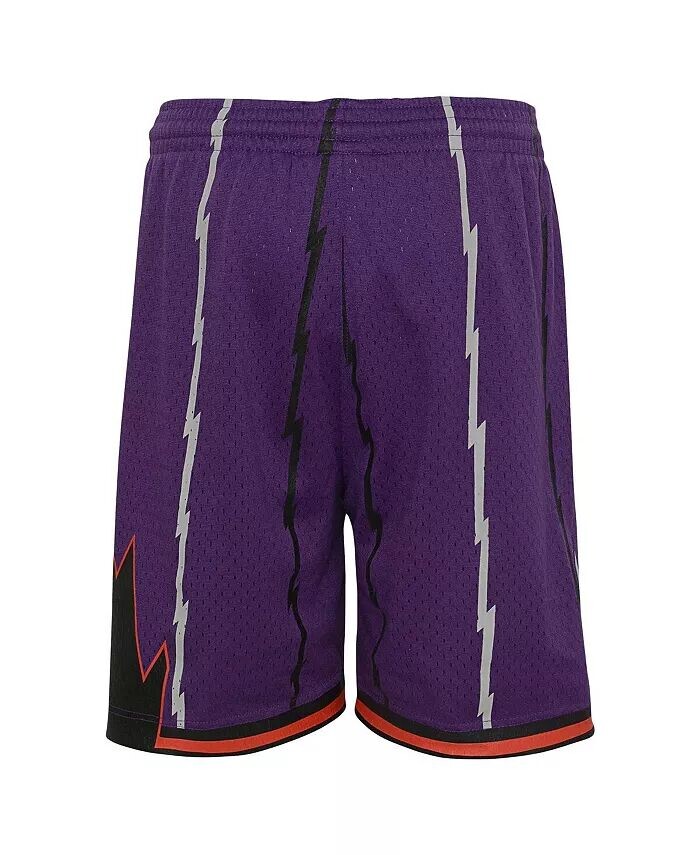 Большие мальчики Фиолетовый Toronto Raptors Hardwood Classics Swingman шорты Mitchell & Ness — фото 3