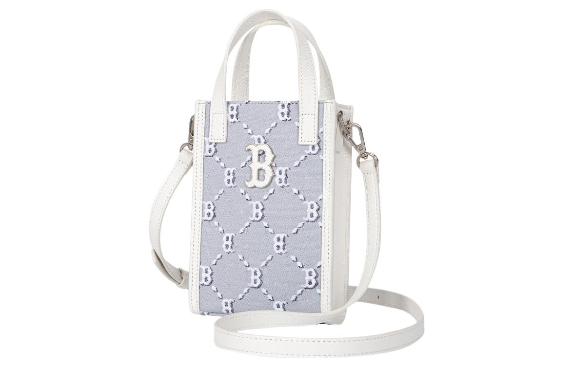 

MLB Сумка для телефона Monogram Collection серо-белая, Gray White