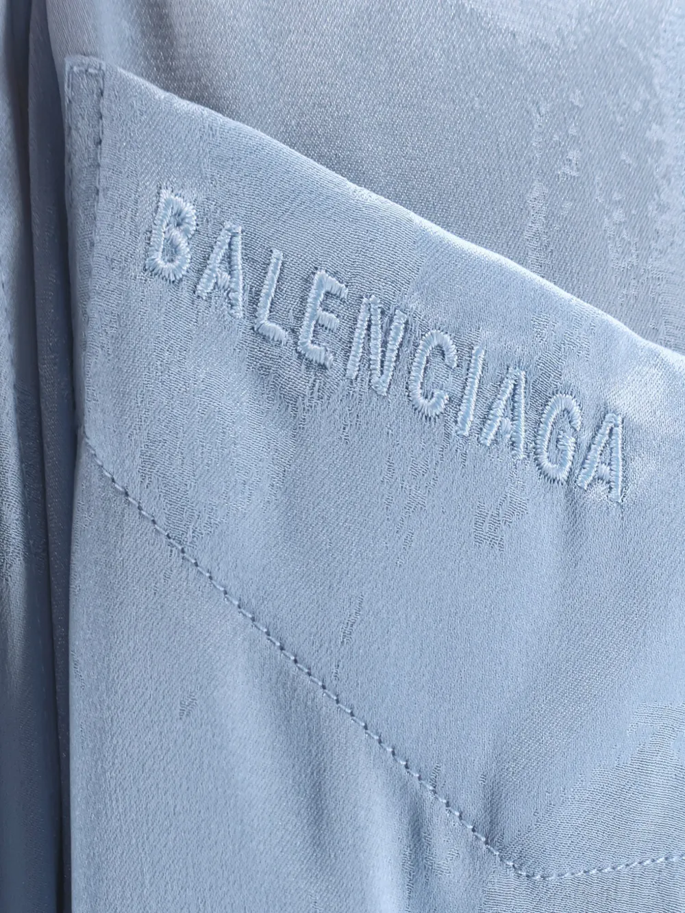 Брюки Ela на резинке Balenciaga, синий — фото 3
