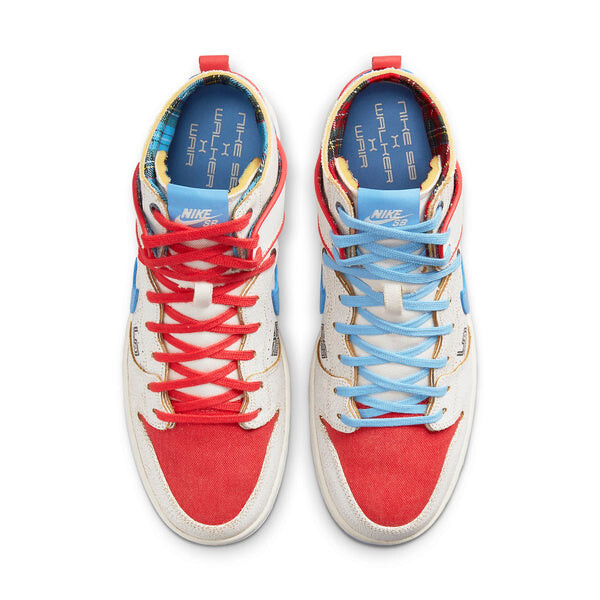 Кроссовки x ishod wair x magnus walker sb dunk high pro Nike, белый — фото 4
