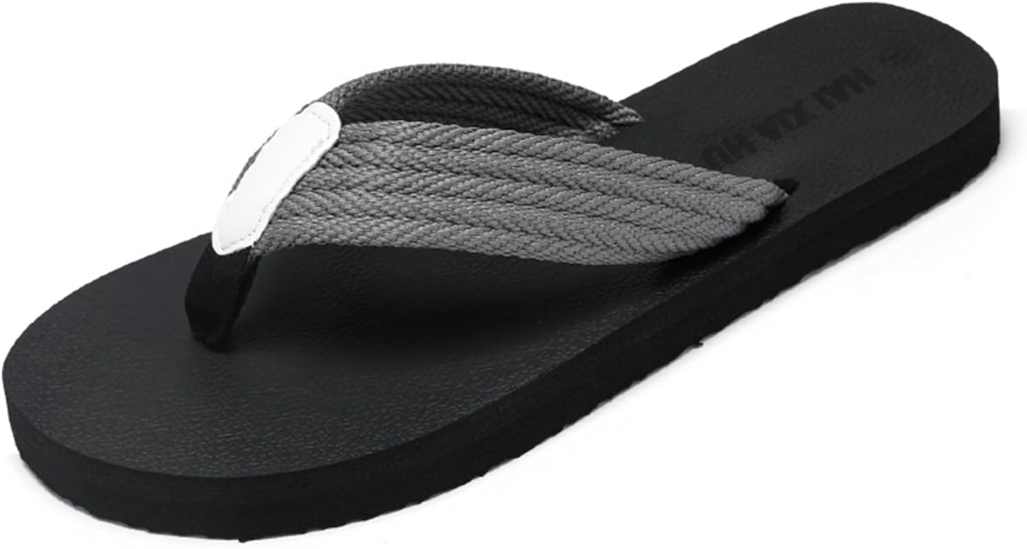 

Мужские классические удобные вьетнамки CHUUMEE, сандалии-шлепанцы для пляжа, серый