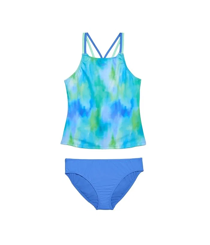 Купальник-танкини с тонкими бретелями Speedo Kids, Periwinkle Blue