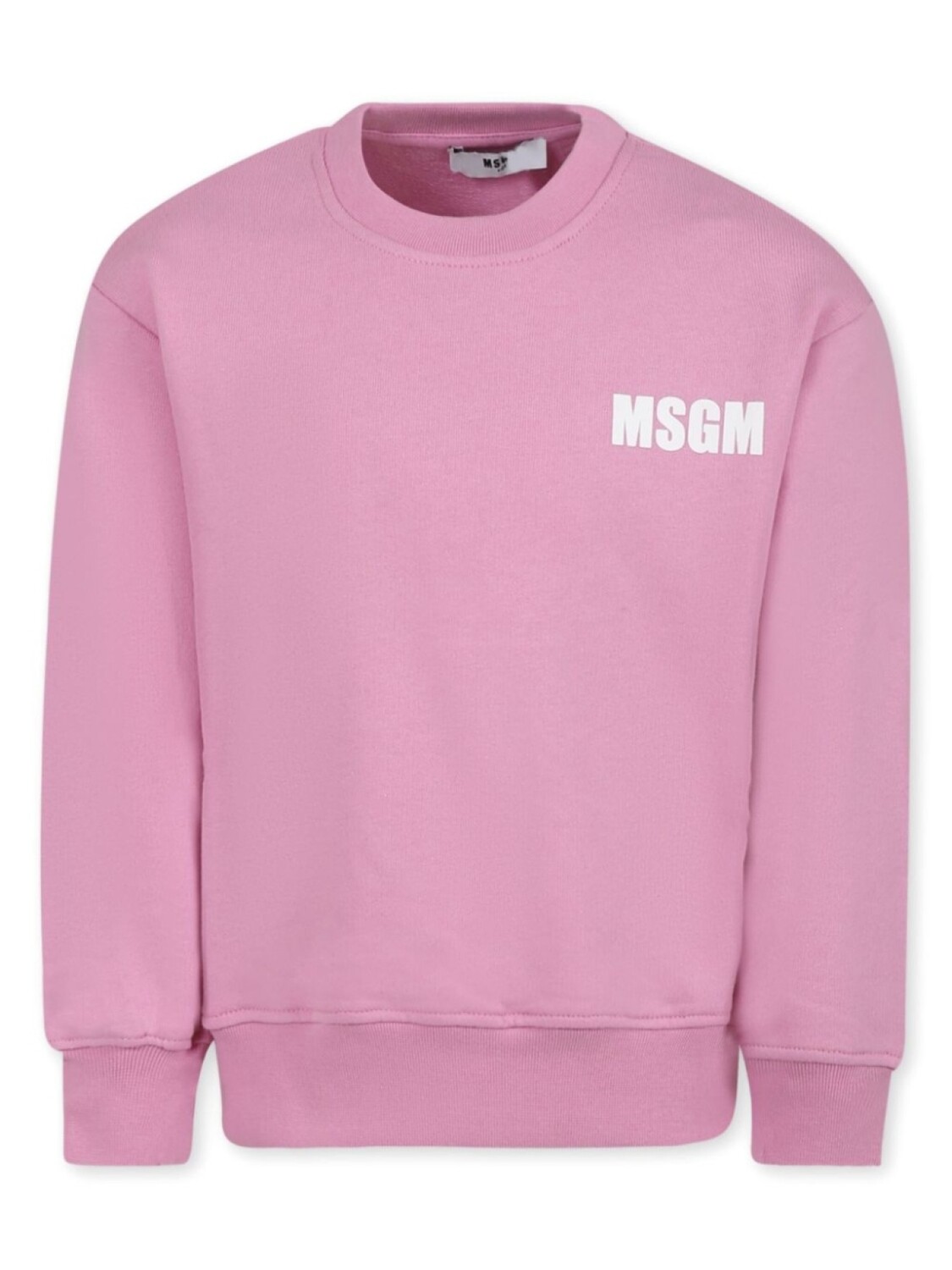 

MSGM Kids толстовка с логотипом, розовый
