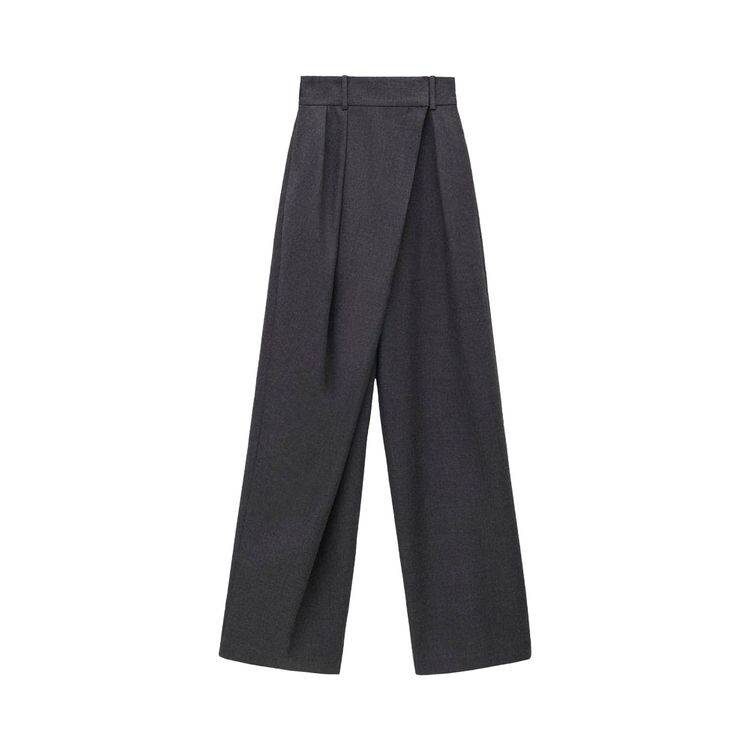 

Брюки Loewe Wrap Trousers Anthracite Melange, серый