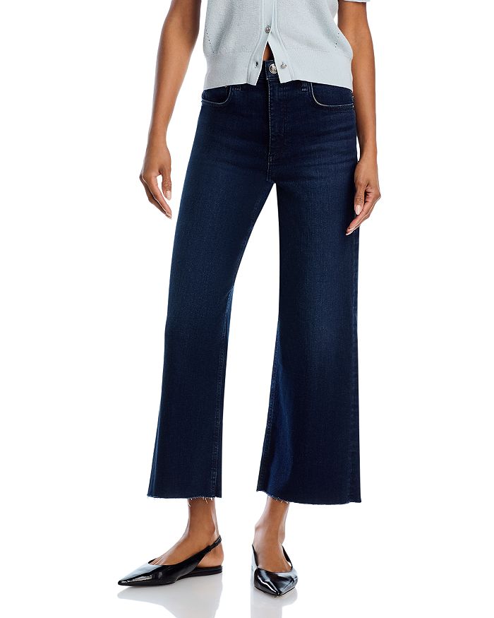 

Укороченные джинсы Epic Andi High Rise Wide Leg в цвете Ashland rag & bone, синий