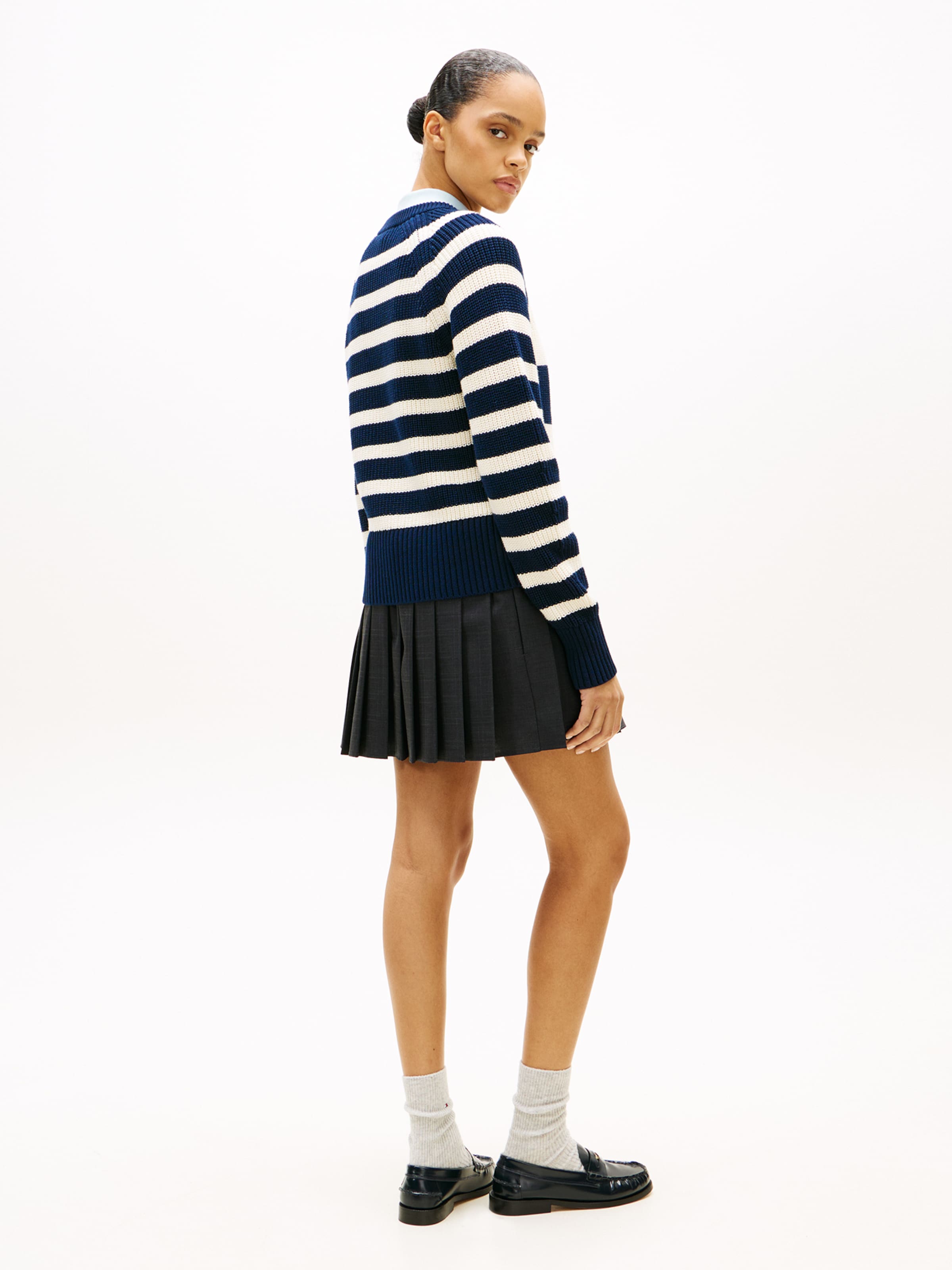 TOMMY HILFIGER Свитер в цвете Navy — фото 4