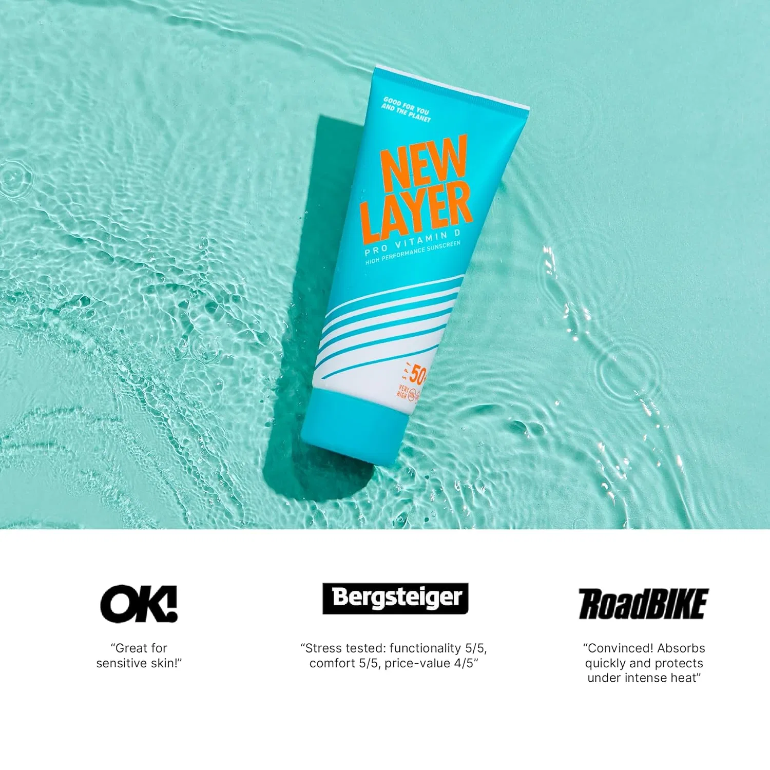 Солнцезащитный крем «Sun Cream SPF 50+ Pro Vitamin D» от NEW LAYER New Layer — фото 4