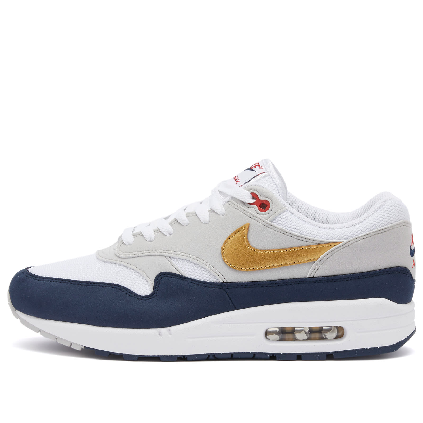 

Кроссовки Nike Air Max 1 Sc Sneaker, цвет Obsidian, Grey & Red