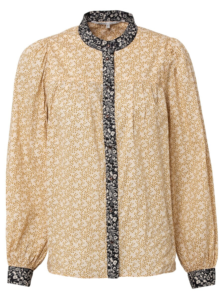 

Рубашка SECOND FEMALE Blouse, бежевый