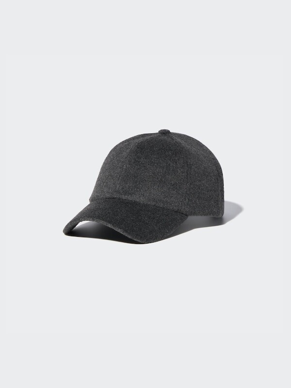 

Шапочка из смеси шерсти Uniqlo, серый