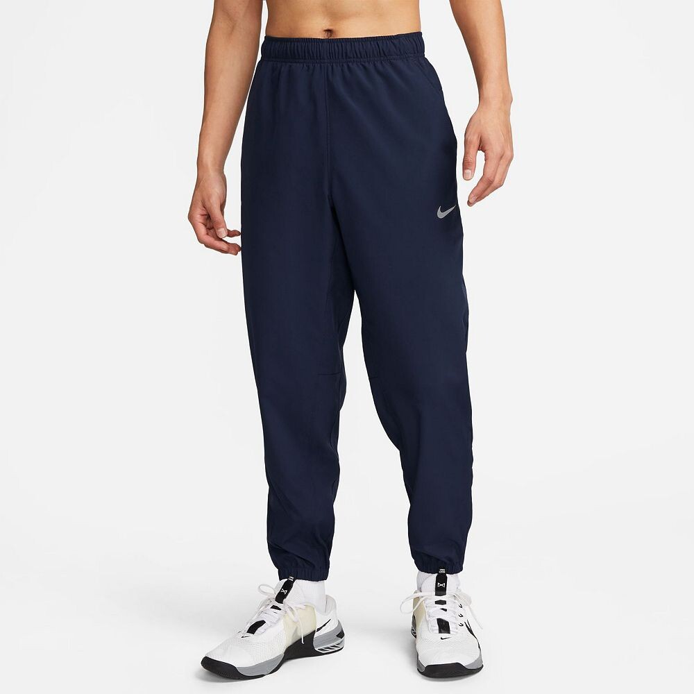 

Мужские зауженные универсальные брюки Nike Form Dri-FIT, цвет Obsidian