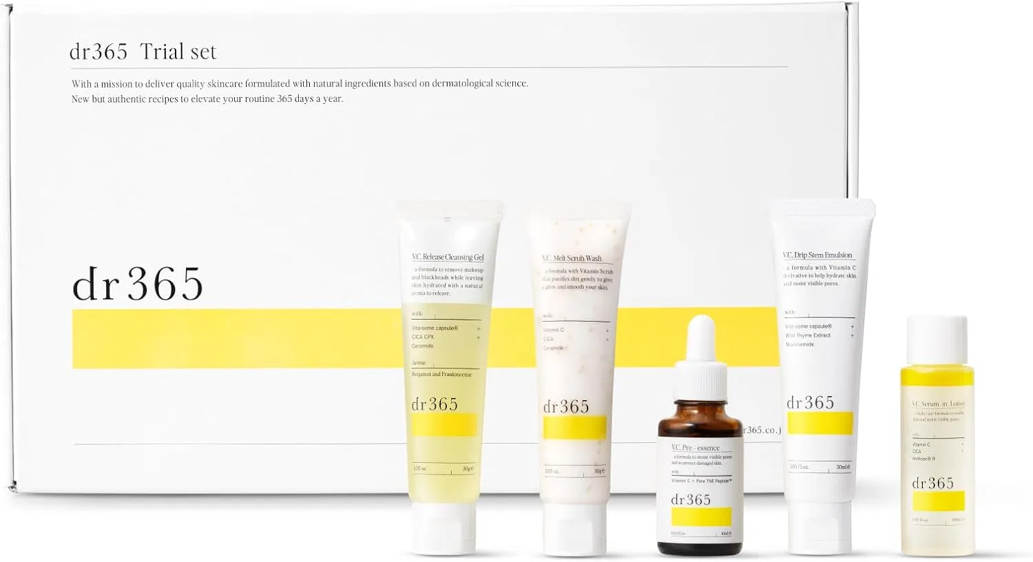 Набор для ухода за кожей Vitamin Care dr365 10-дневный набор Dr365 (Doctor Sanrokugo)