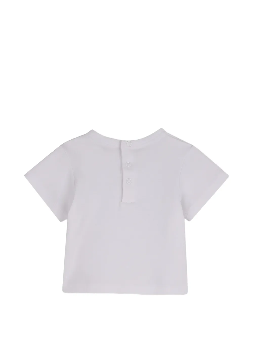 Комплект из Футболка и шортов с графичным принтом Marc Jacobs Kids, белый — фото 4