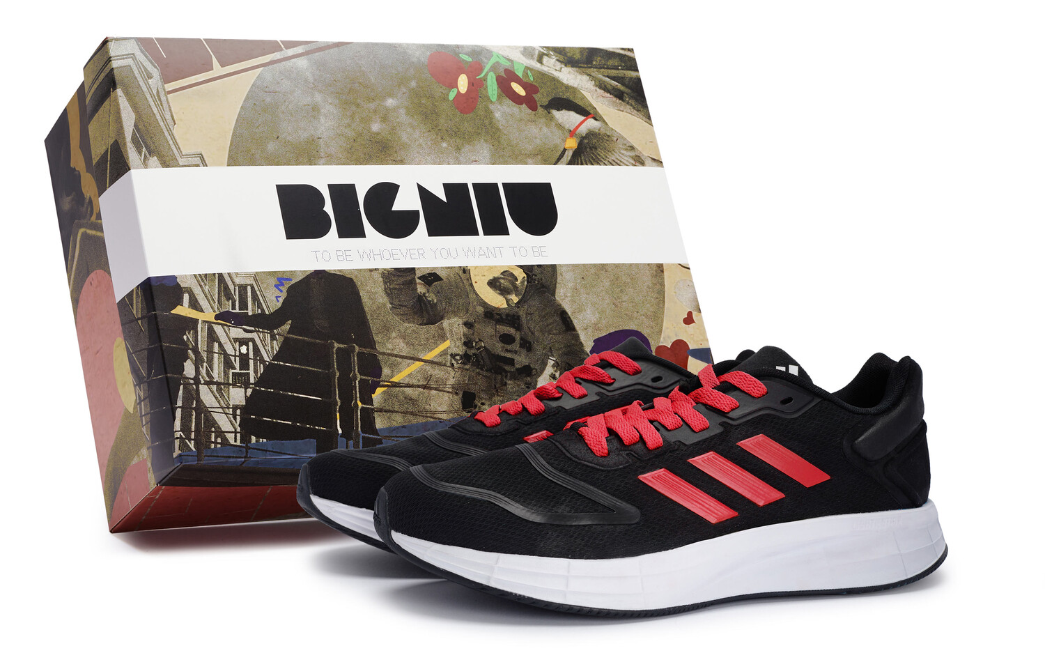 

Кроссовки DURAMO LITE 2.0 мужские низкие красные Adidas