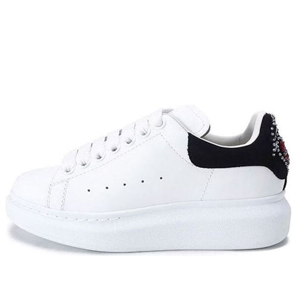 Кроссовки oversized shoes 'off white black' Alexander Mcqueen, белый