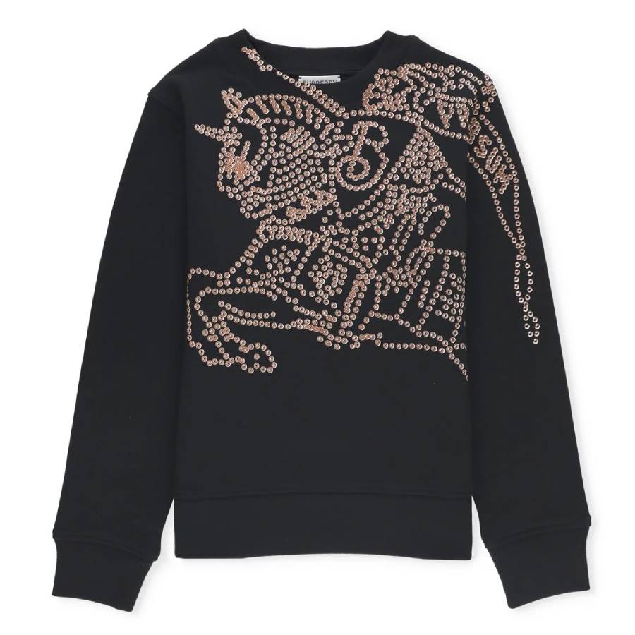 

Бурберри Мальчики Mathew EKD Хлопковый свитшот Burberry, черный