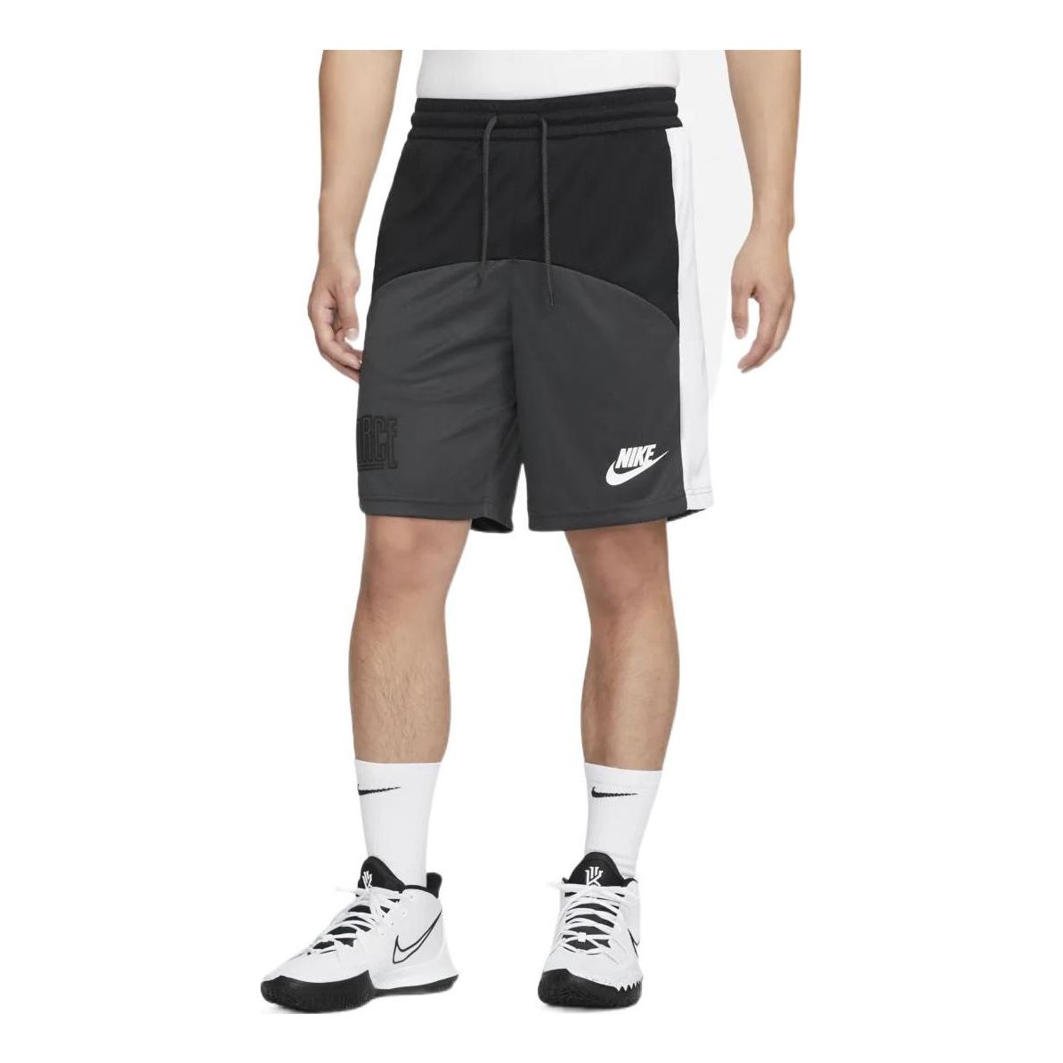 

Шорты Men's Nike Colorblock Logo Straight Shorts Black Gray DQ5827-010