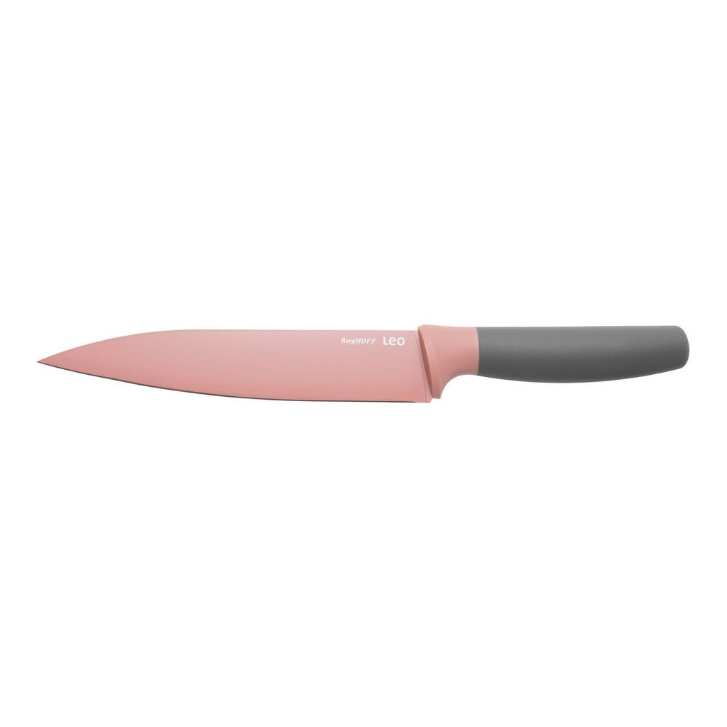 

BergHOFF Leo, нож для филе, 19 см, нержавеющая сталь, розовый, черный, полипропилен