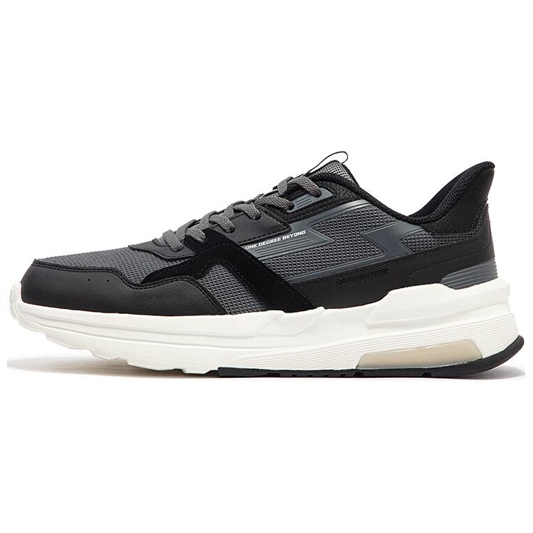 

Кроссовки мужские Lifestyle Shoes Men Low-Top Black Gray 361°, Черный, Кроссовки мужские Lifestyle Shoes Men Low-Top Black Gray 361°