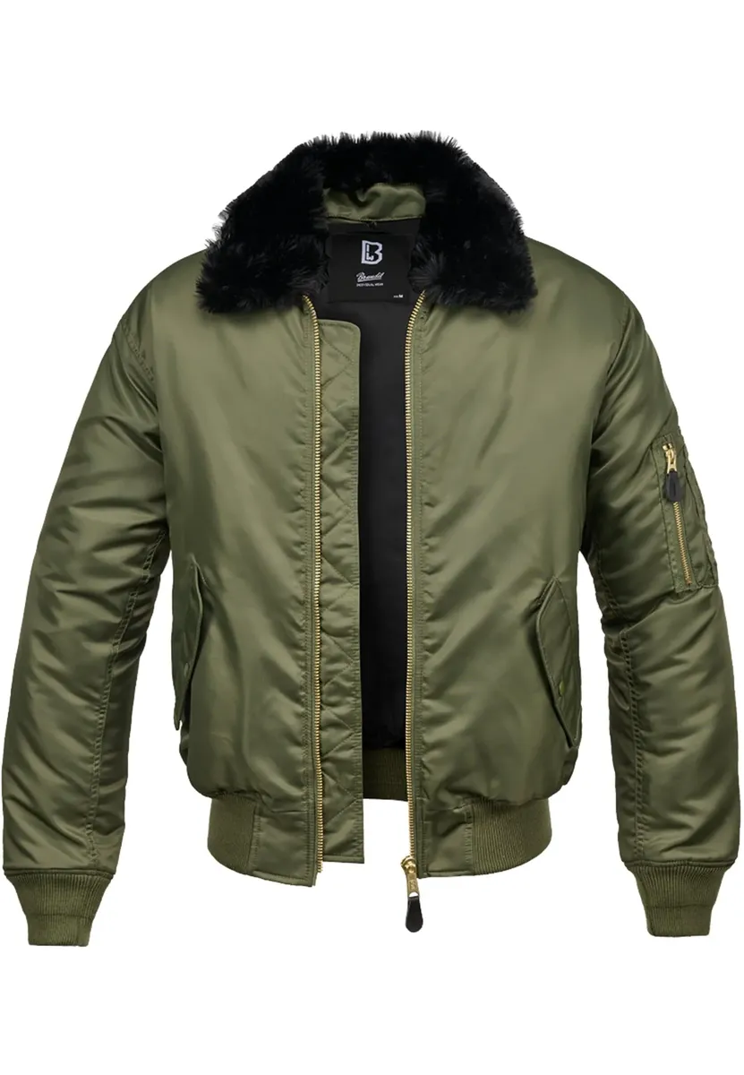 

Зимняя куртка Brandit " Brandit Men's MA2 Jacket Fur Collar" (1 шт.), без капюшона, оливковый